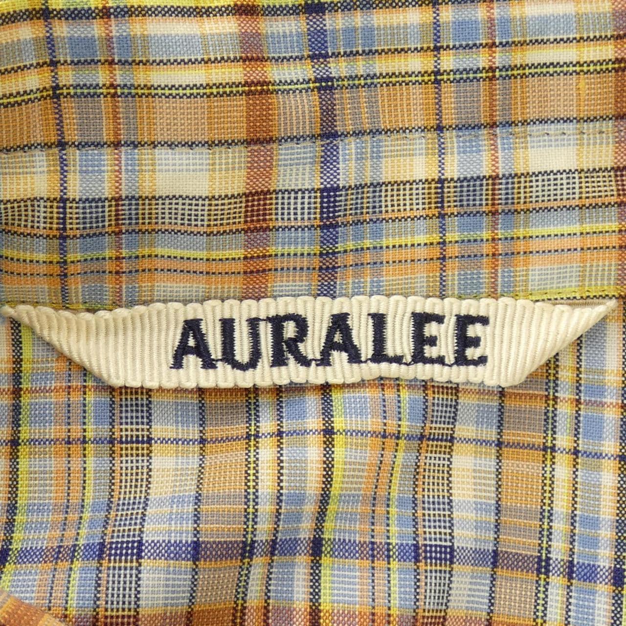 オーラリー AURALEE S／Sシャツ
