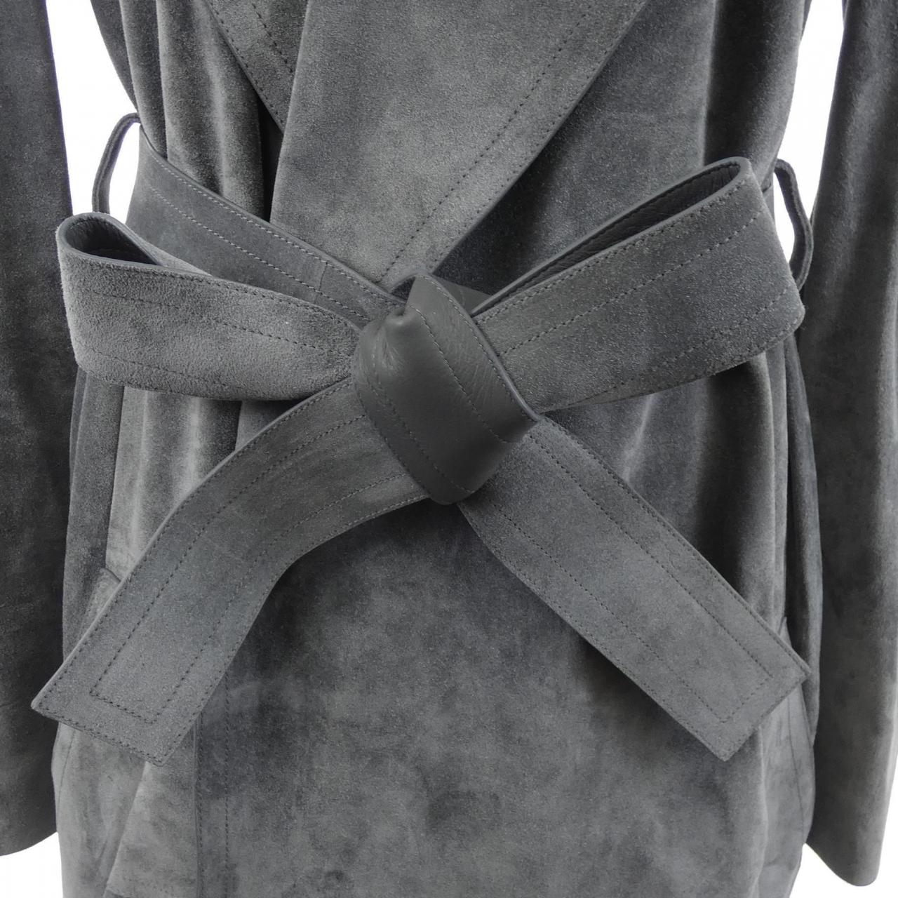 セリーヌ CELINE 2 8W55/6319 レザーコート