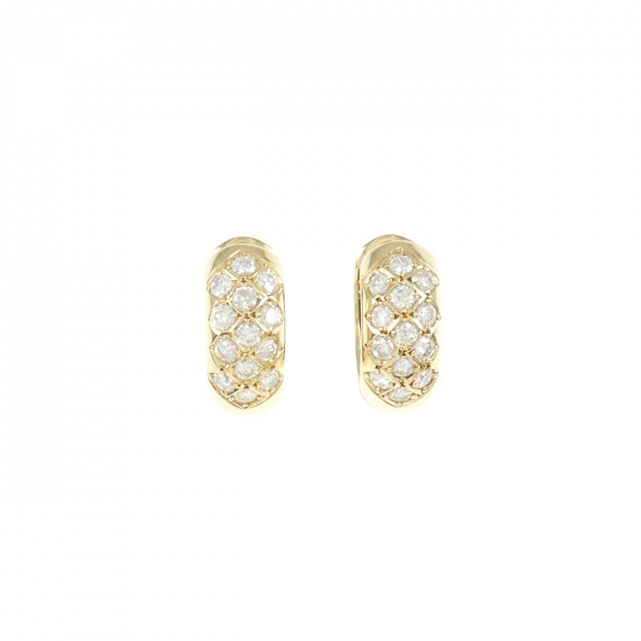 K18YG Diamond Earrings 0.59CT