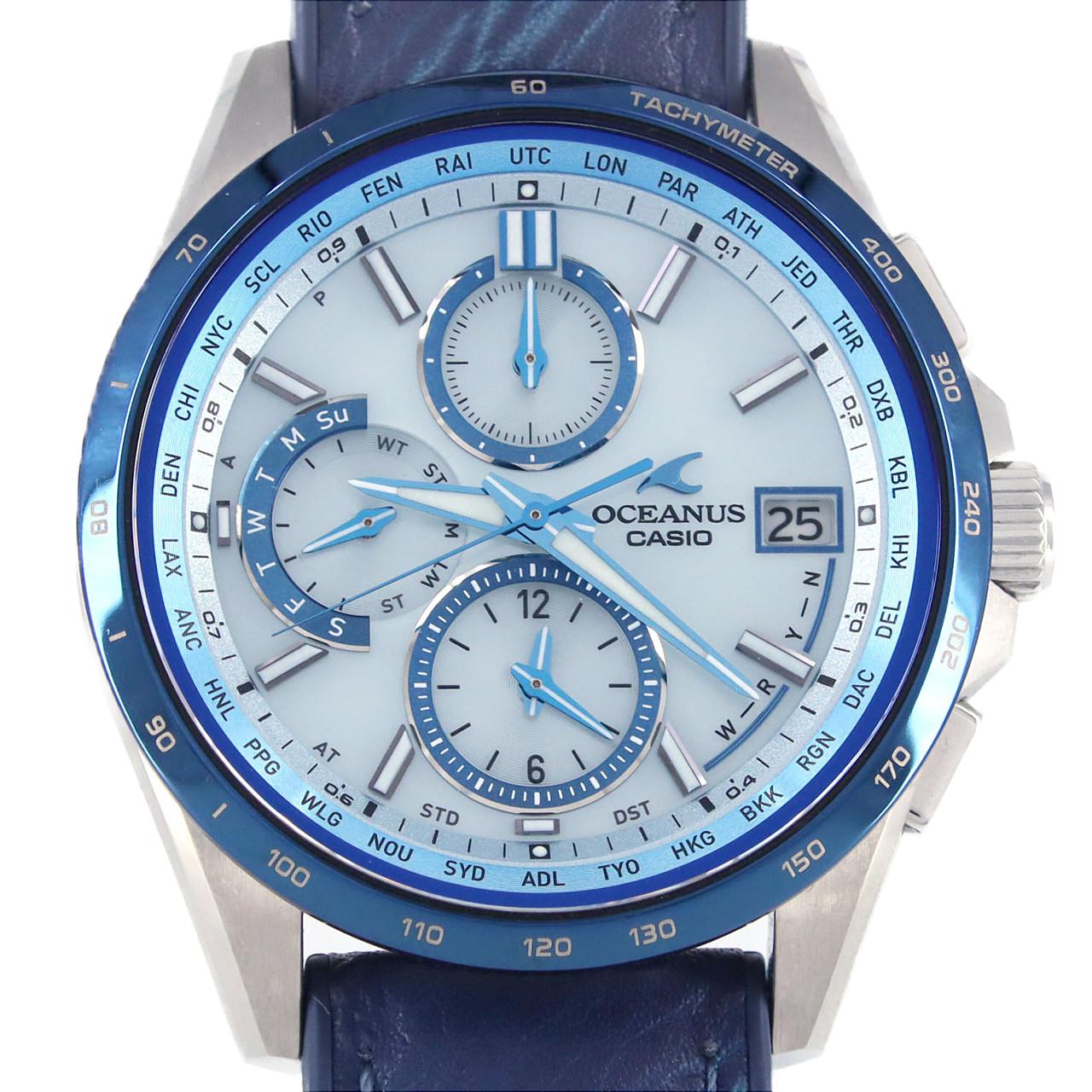 Casio Oceanus Radio-Controlled Watch OCW-T2600ALB-2AJR TI Solar Quartz