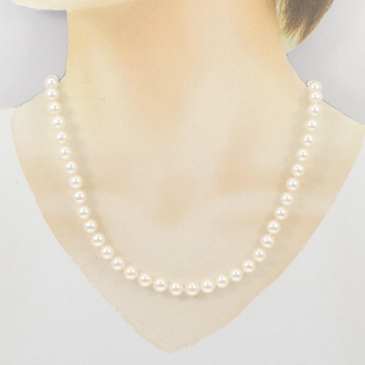 ティファニー シグネチャー ネックレス 6.5-7mm