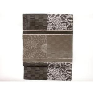 【未使用品】夏名古屋帯　中村勇二郎　南部芳松　全通柄