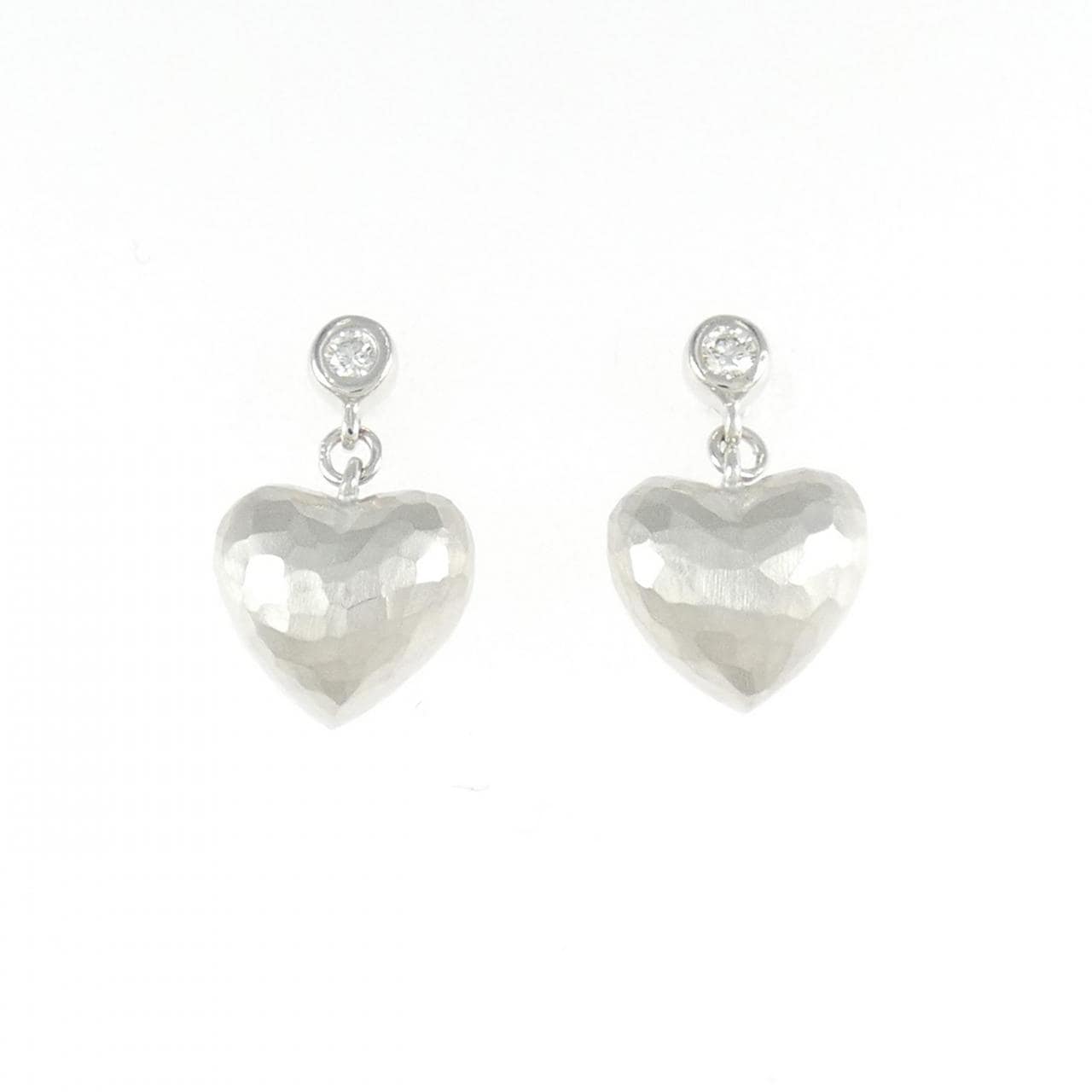 ティファニー ハマード　ハート ピアス