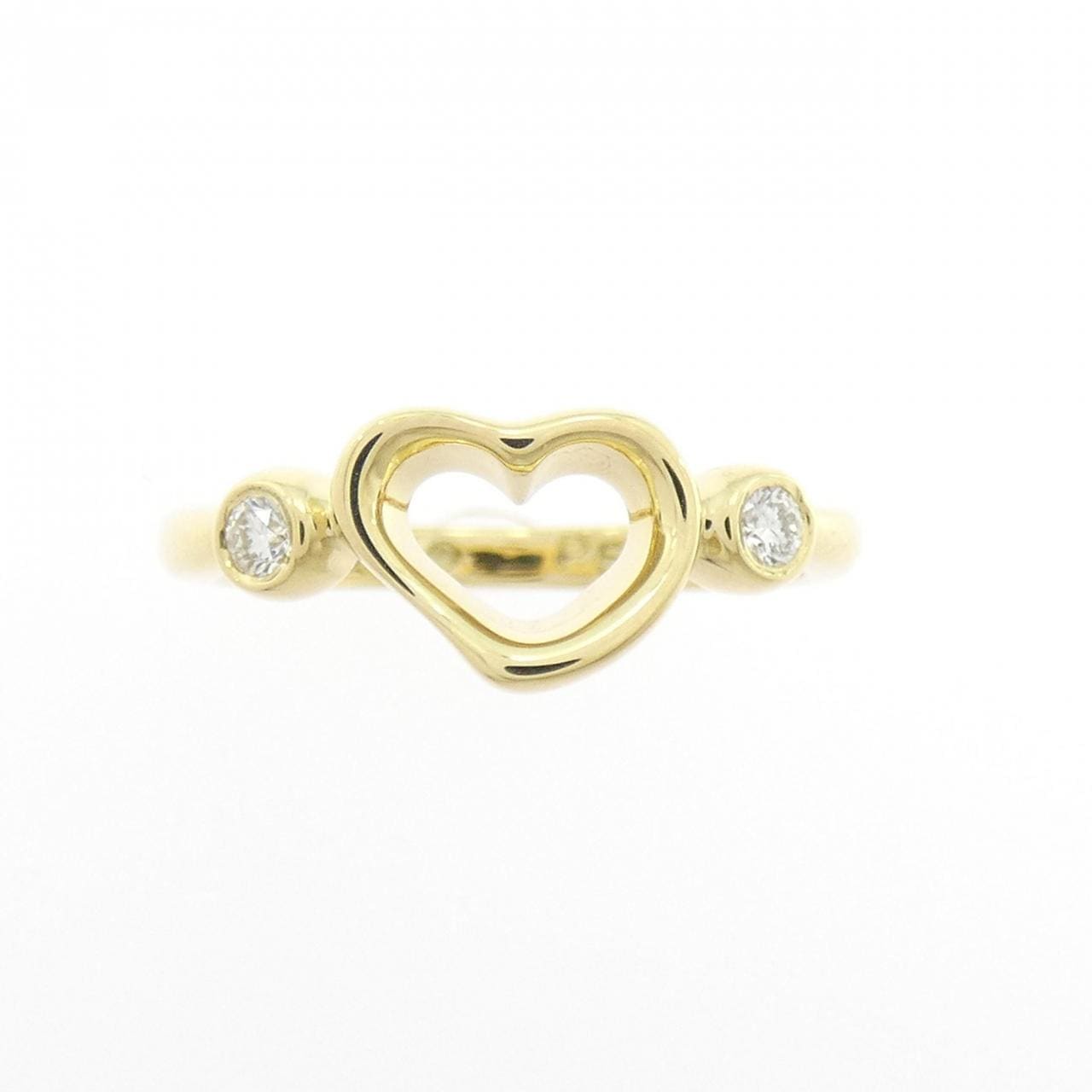 【ヴィンテージ】ティファニー オープンハート リング