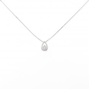 K10WG ダイヤモンド ネックレス 0.07CT