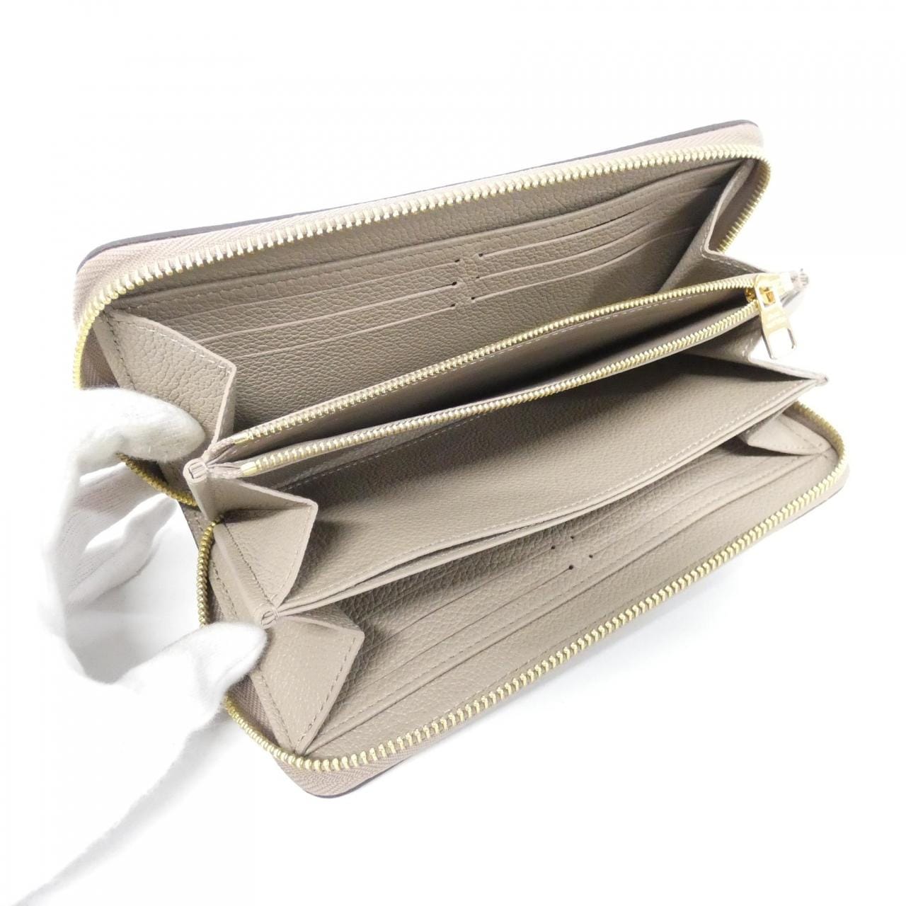 ルイヴィトン バイカラー モノグラム アンプラント ジッピー ウォレット M69794 財布