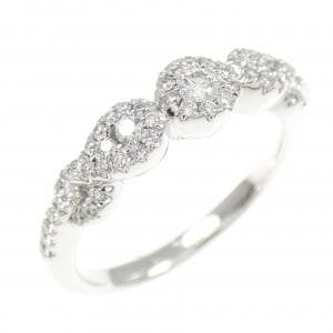 750WG ダイヤモンド リング