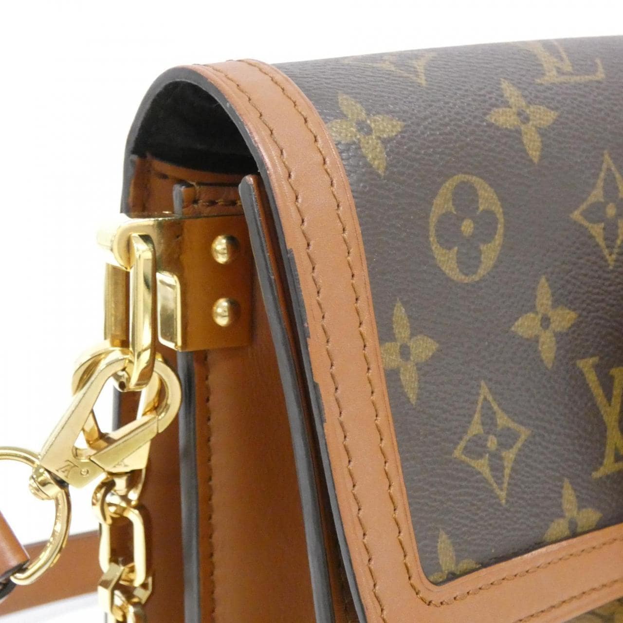 ルイヴィトン モノグラム リバース ドーフィーヌ MM M44391 ショルダーバッグ