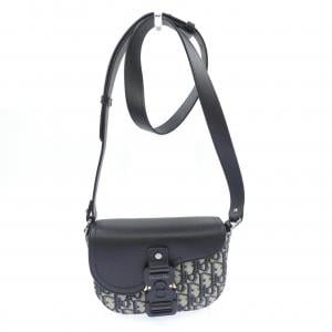 DIOR迷你翻盖斜挎包，斜纹提花面料，2ADCA435YKS