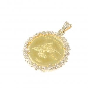 14CT(枠) コイン ペンダント