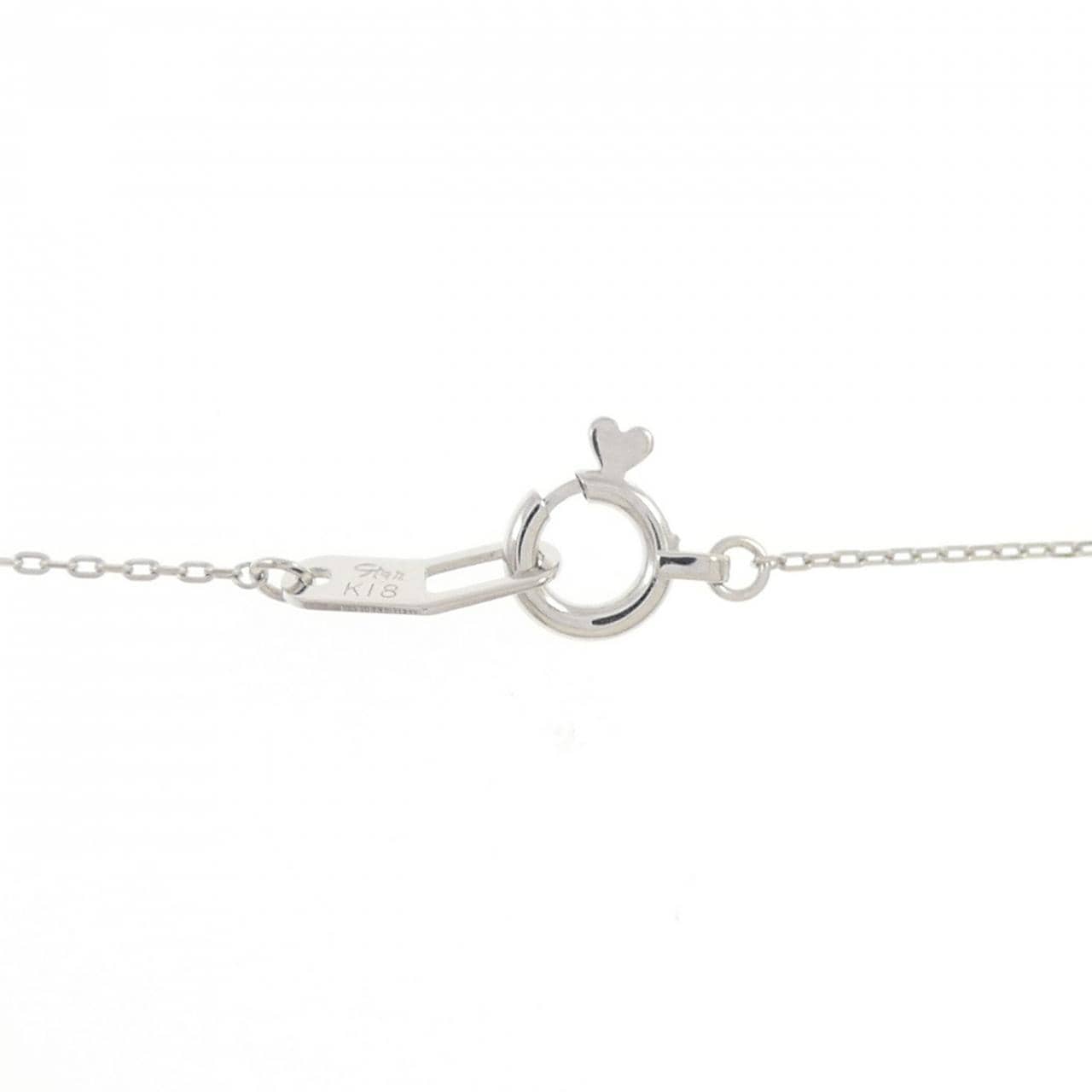 スタージュエリー クロス ダイヤモンド ネックレス 0.03CT