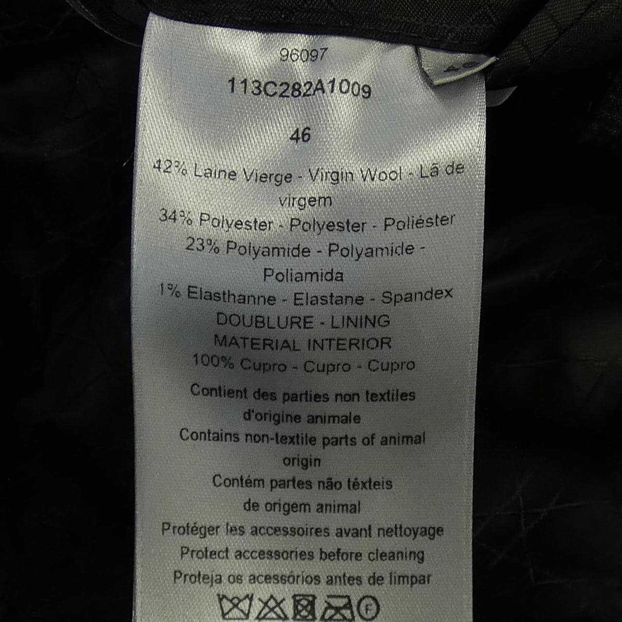 ディオール DIOR 113C282A1009 ジャケット