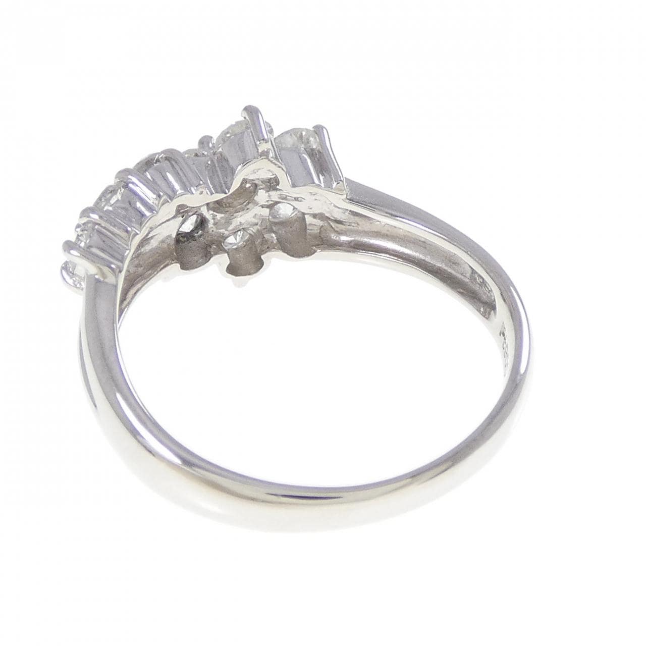PT900 フラワー ダイヤモンド リング 1.00CT