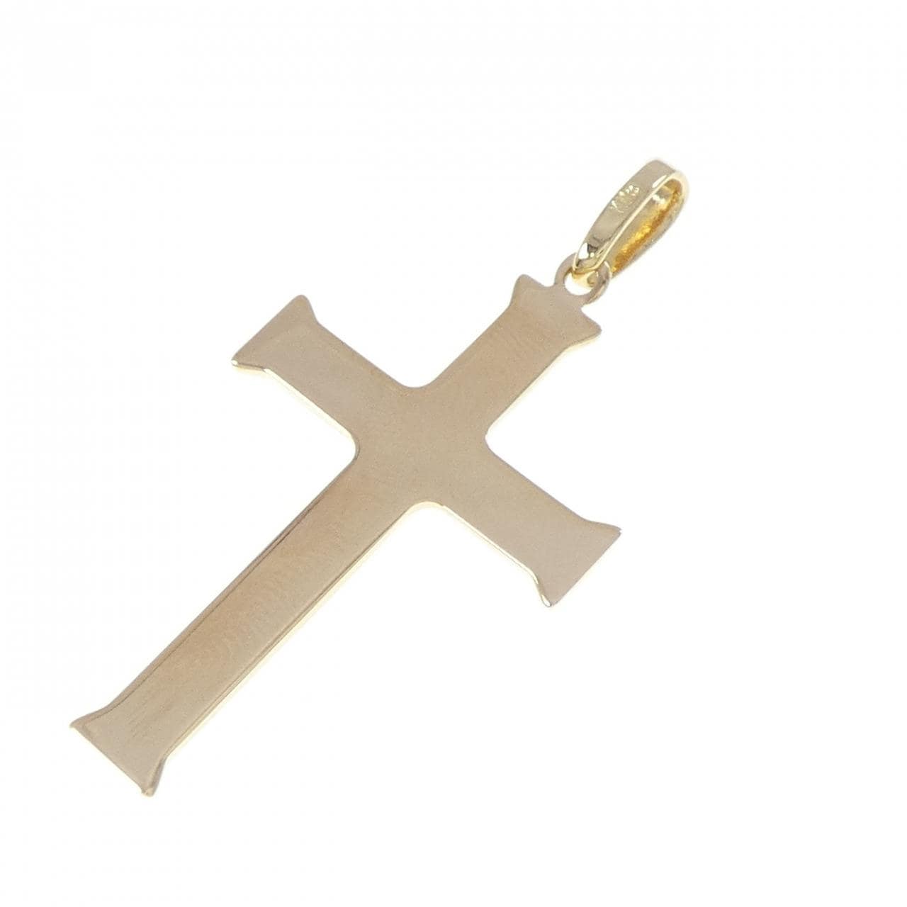 K18YG/K18WG クロス ペンダント