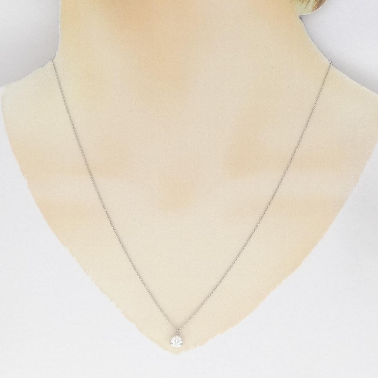 【リメイク】PT900/PT850 ダイヤモンド ネックレス 0.355CT G VS2 EXT