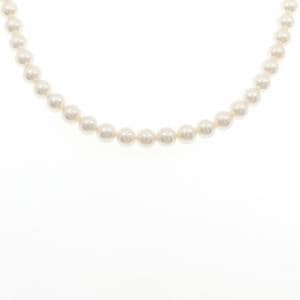 シルバークラスプ アコヤパール ネックレス 6.5-7mm