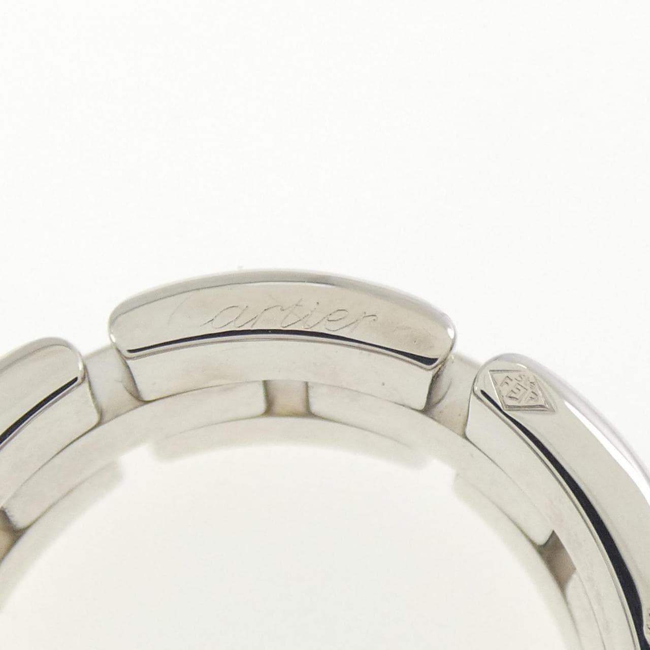 カルティエ マイヨンパンテール ハーフダイヤ リング