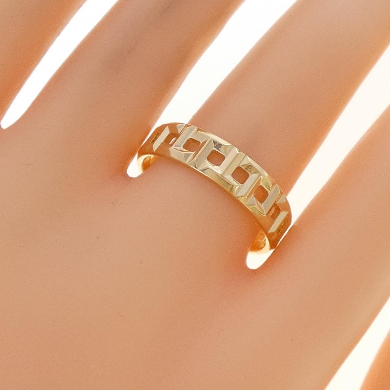 ティファニー Tトゥルー ワイド リング