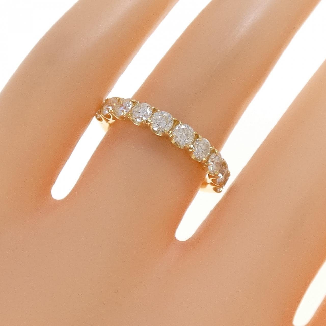 K18YG ダイヤモンド リング 1.00CT
