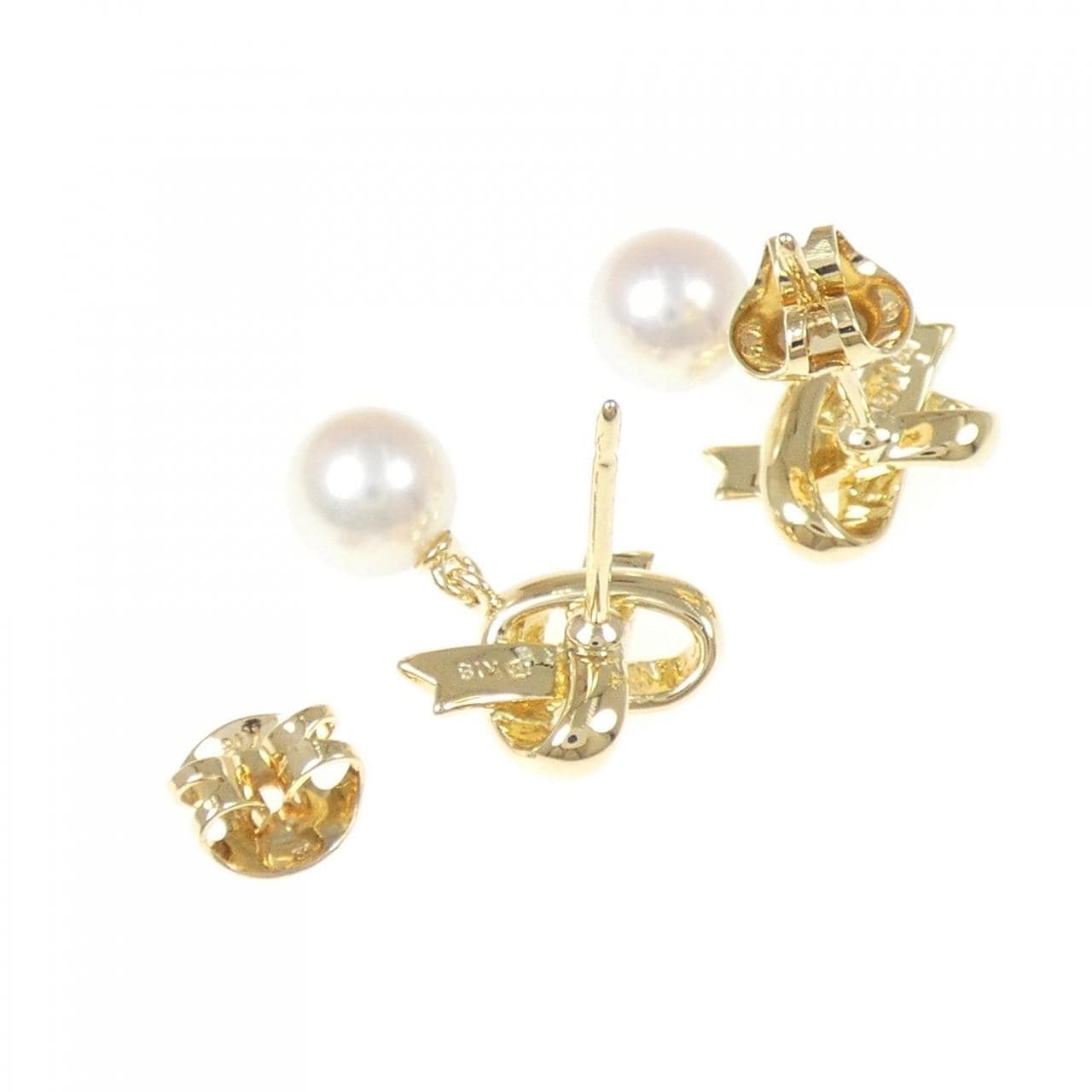 ミキモト アコヤパール ピアス 6.3mm