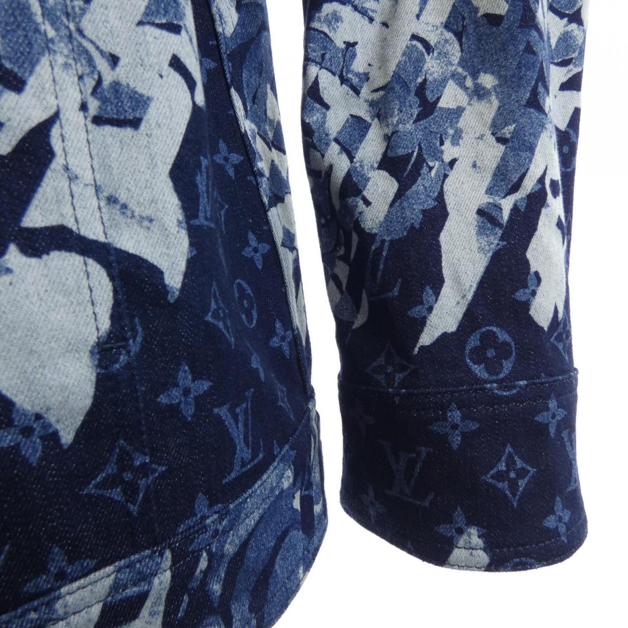 ルイヴィトン LOUIS VUITTON モノグラムプリンテッドデニムジャケット HQA01WFSG デニムジャケット