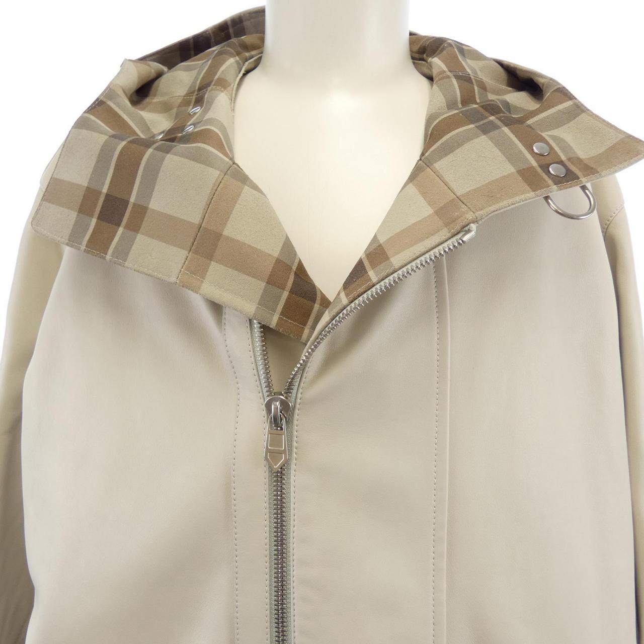 エルメス HERMES *32-5011 レザーコート