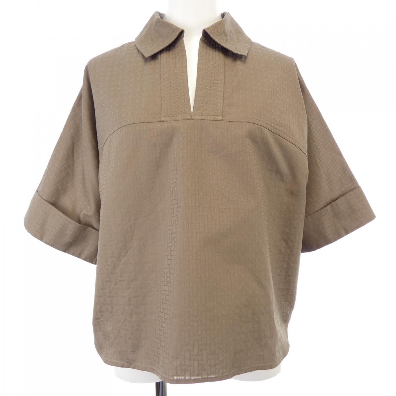 エルメス HERMES モザイク 6E0631DB トップス
