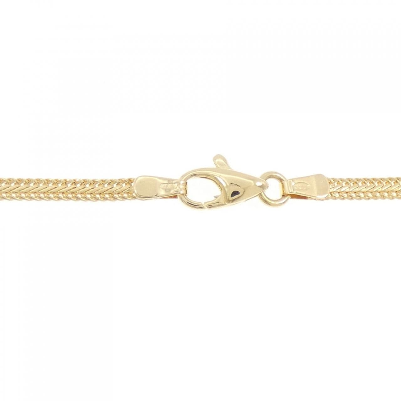 750YG サファイヤ ネックレス