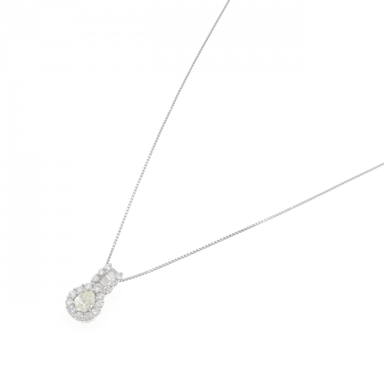 PT900/PT850 ダイヤモンド ネックレス 0.31CT