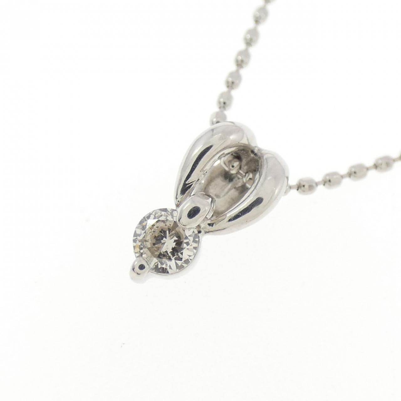 PT900 ダイヤモンド ネックレス 0.10CT