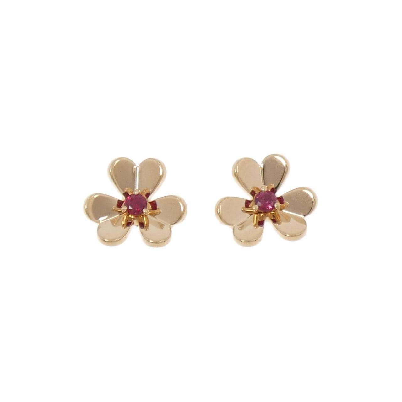 ヴァンクリーフ&アーペル フリヴォル ミニ ピアス