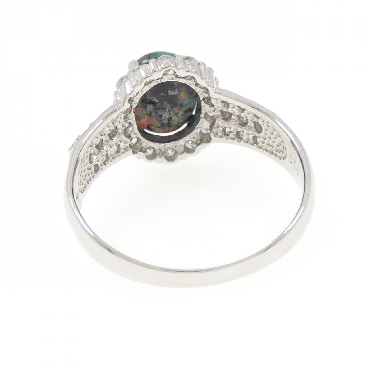 PT900 ブラックオパール リング 2.49CT