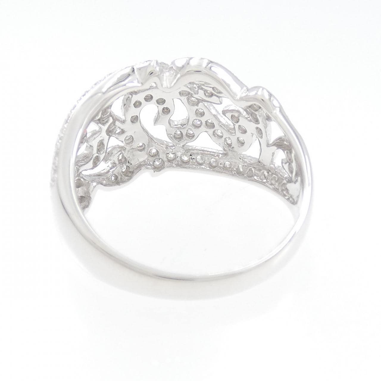 K18WG ダイヤモンド リング 0.50CT