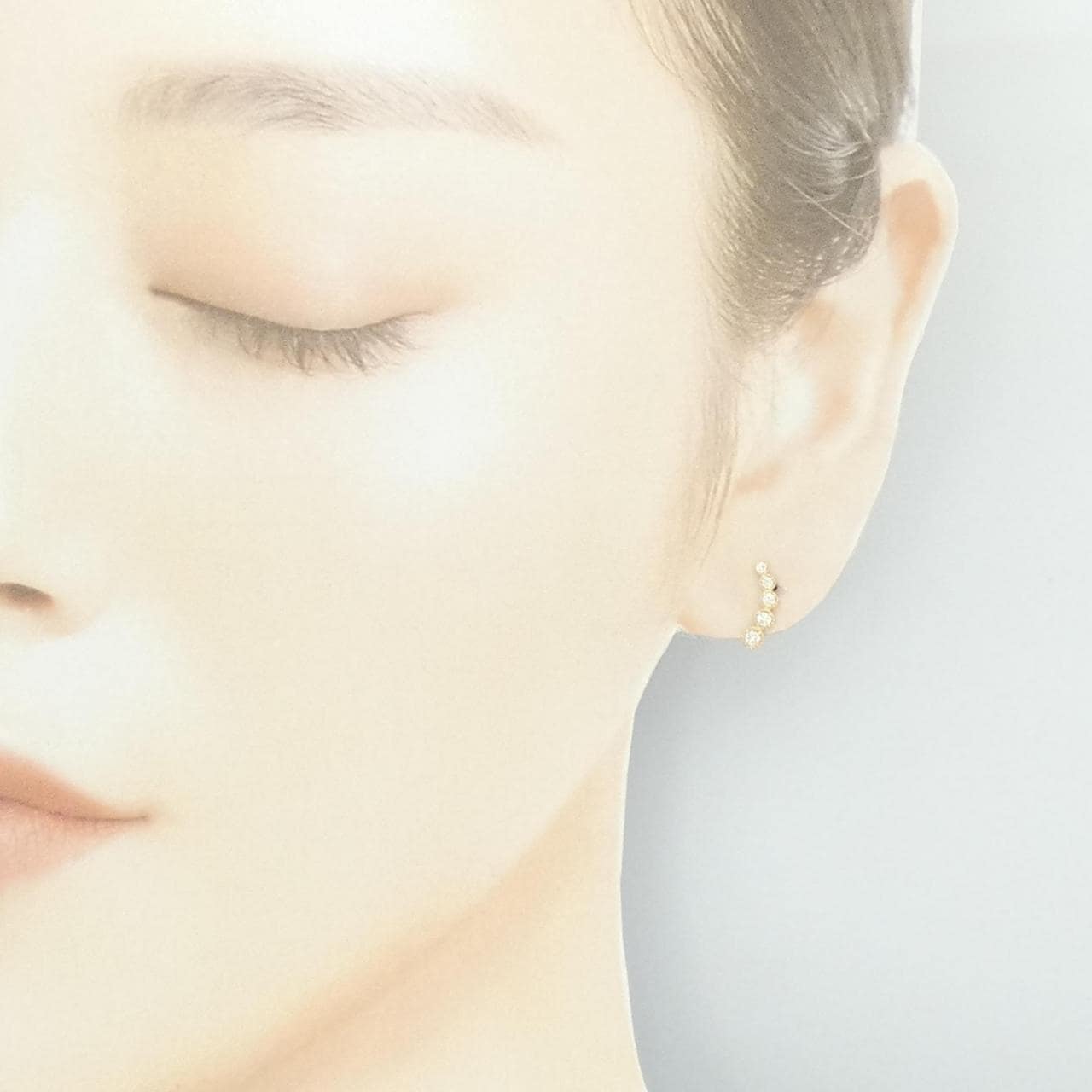 【リメイク】K18YG ダイヤモンド ピアス 0.20CT
