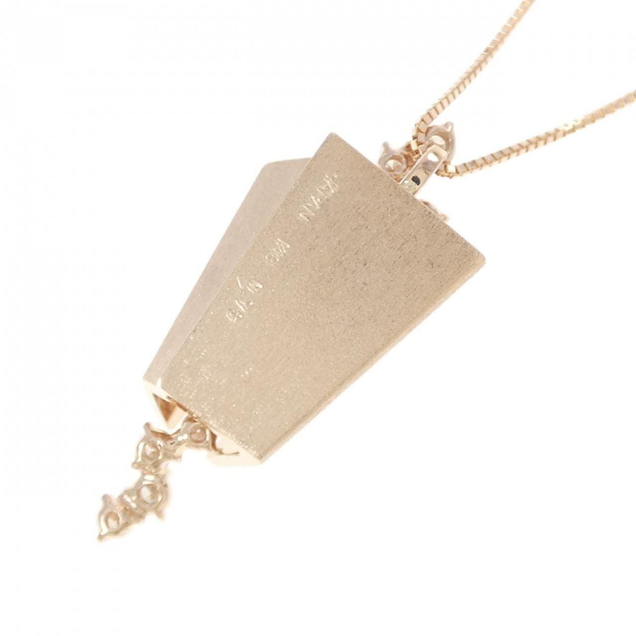 K18PG ダイヤモンド ネックレス 0.75CT