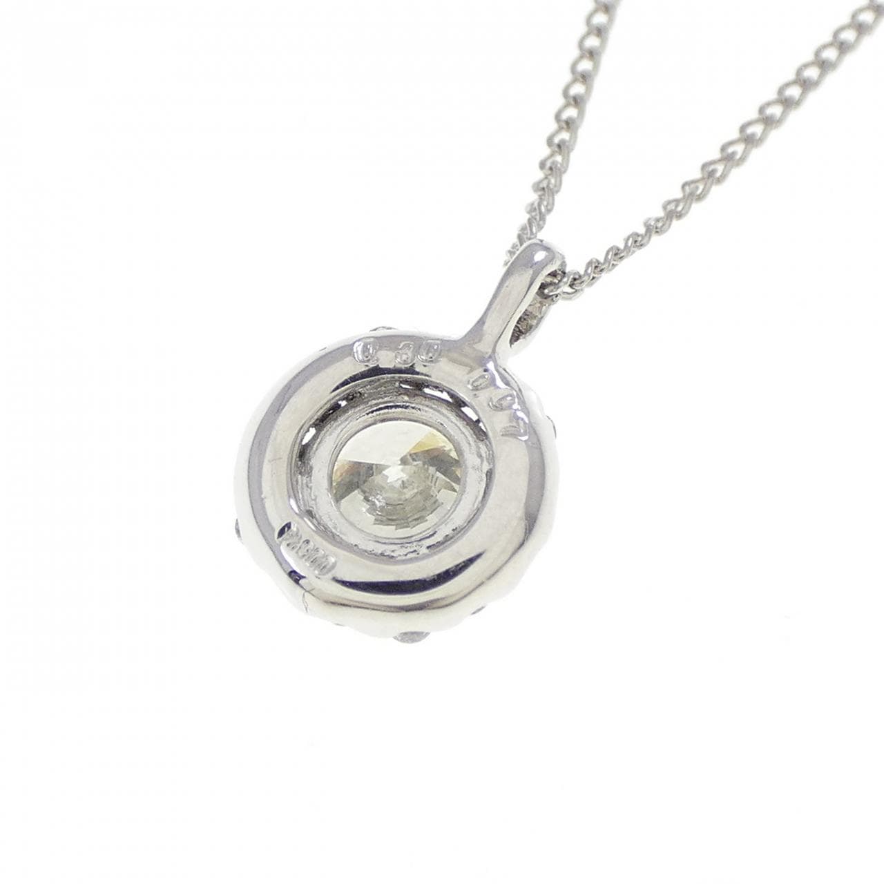 PT900/PT850 ダイヤモンド ネックレス 0.30CT