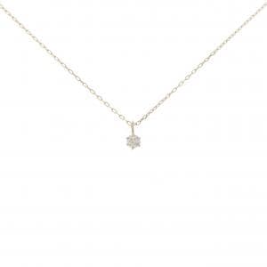 K10YG ダイヤモンド ネックレス 0.06CT