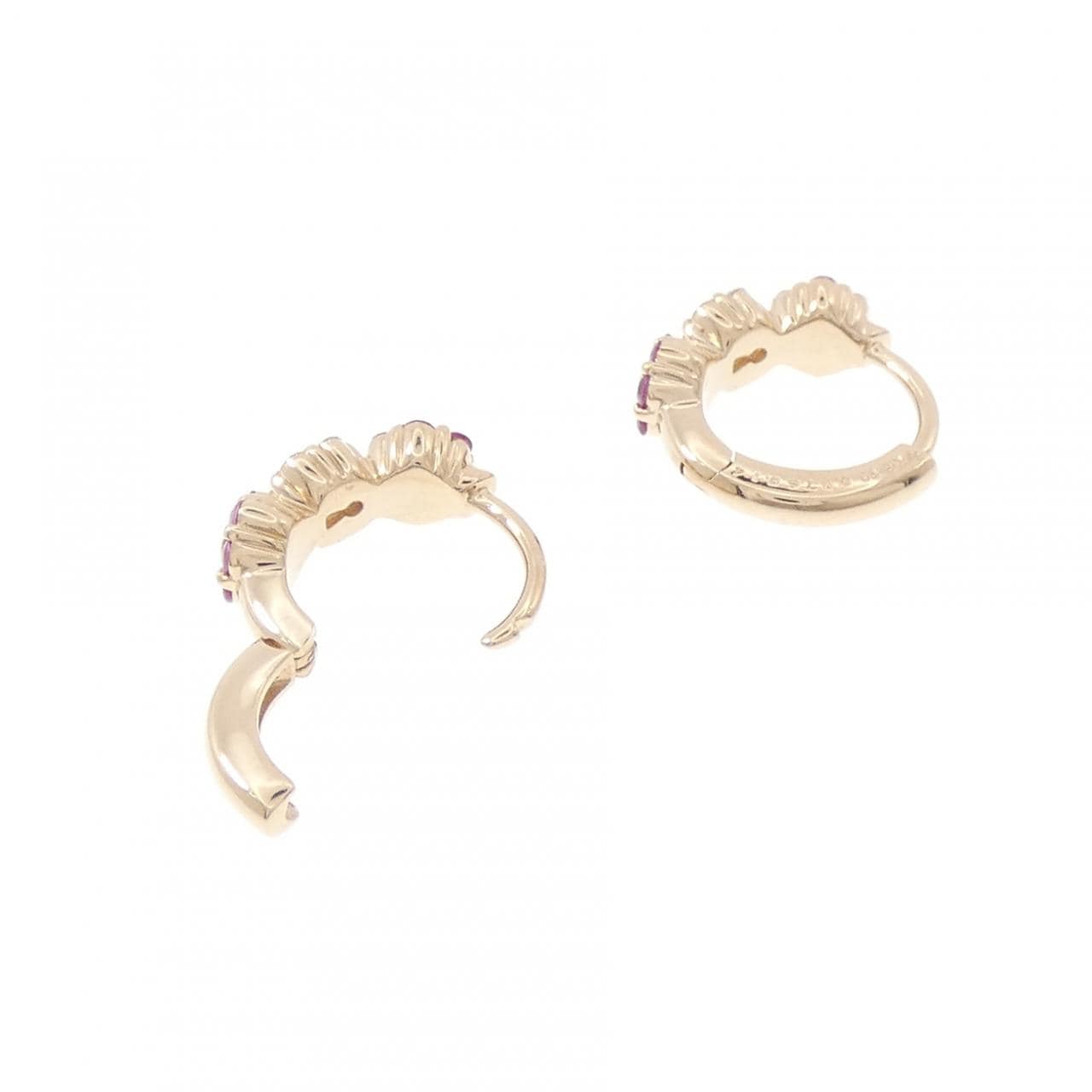 ポンテヴェキオ フラワー ピアス 0.28CT