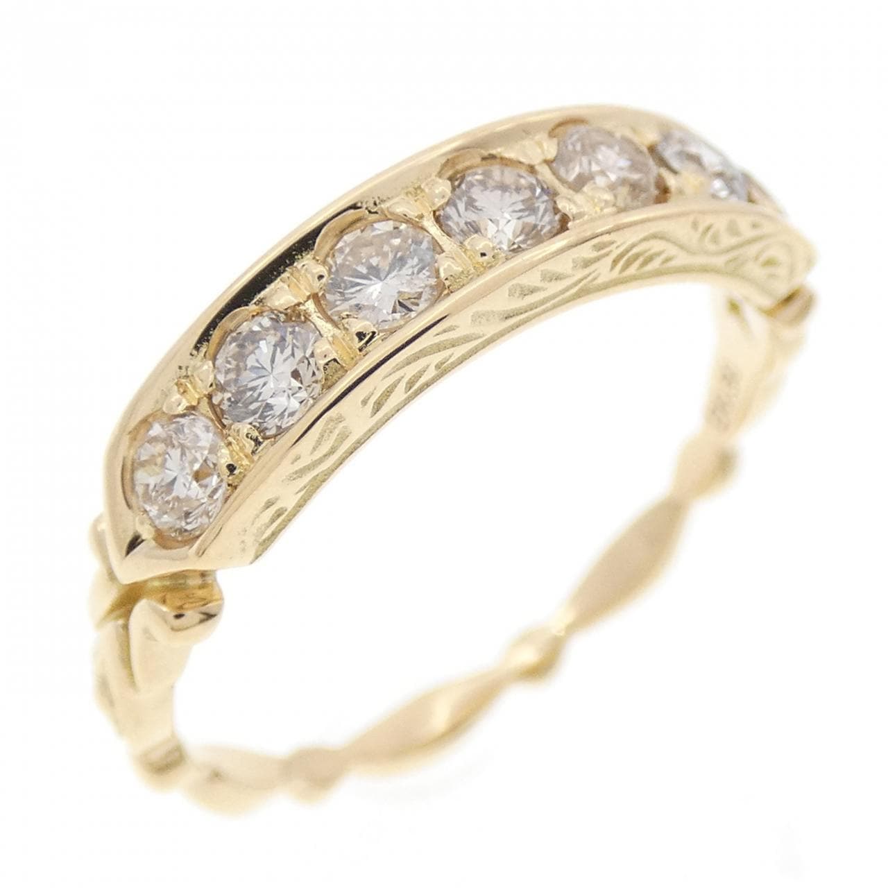K18YG ダイヤモンド リング 0.50CT