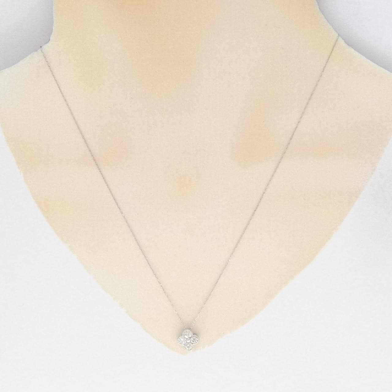 【新品】PT900 ダイヤモンド ネックレス 0.50CT