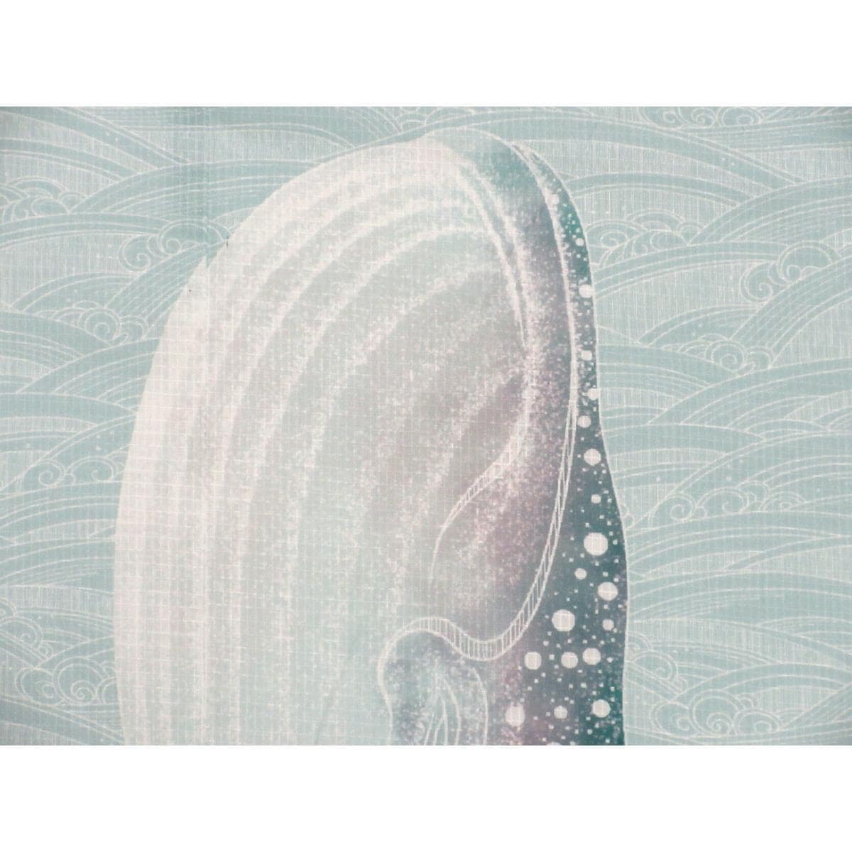 【新品】女ゆかた　くじら　Ｆサイズ