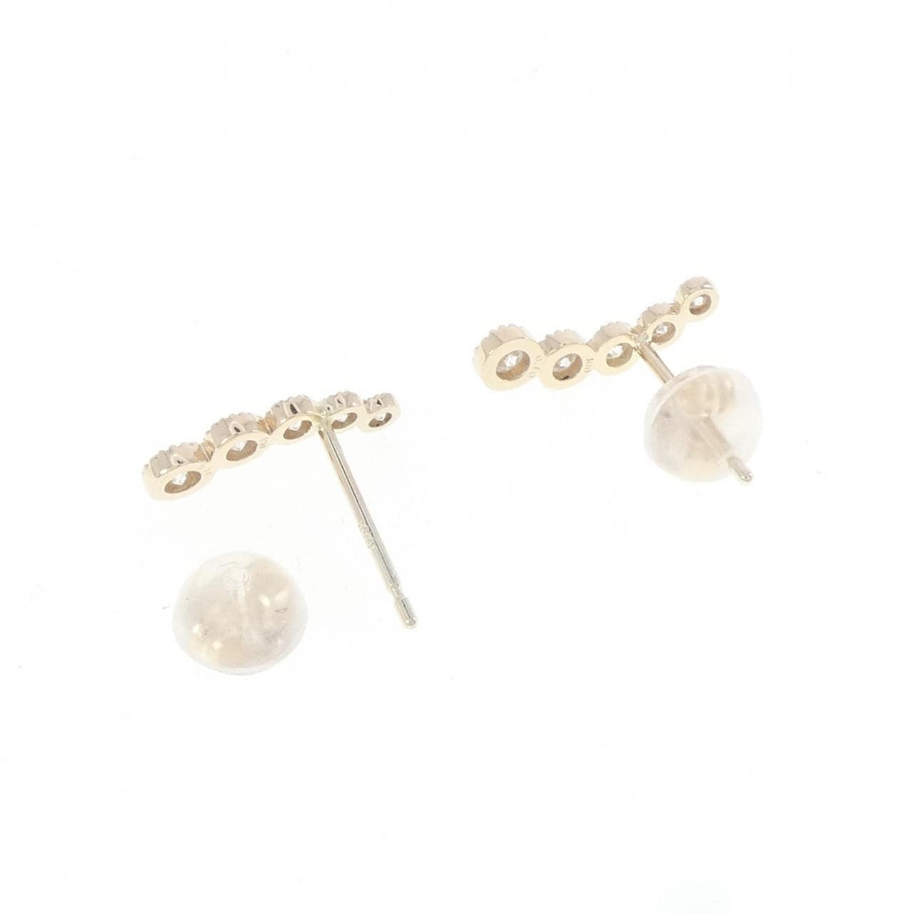 【リメイク】K10YG ダイヤモンド ピアス 0.20CT