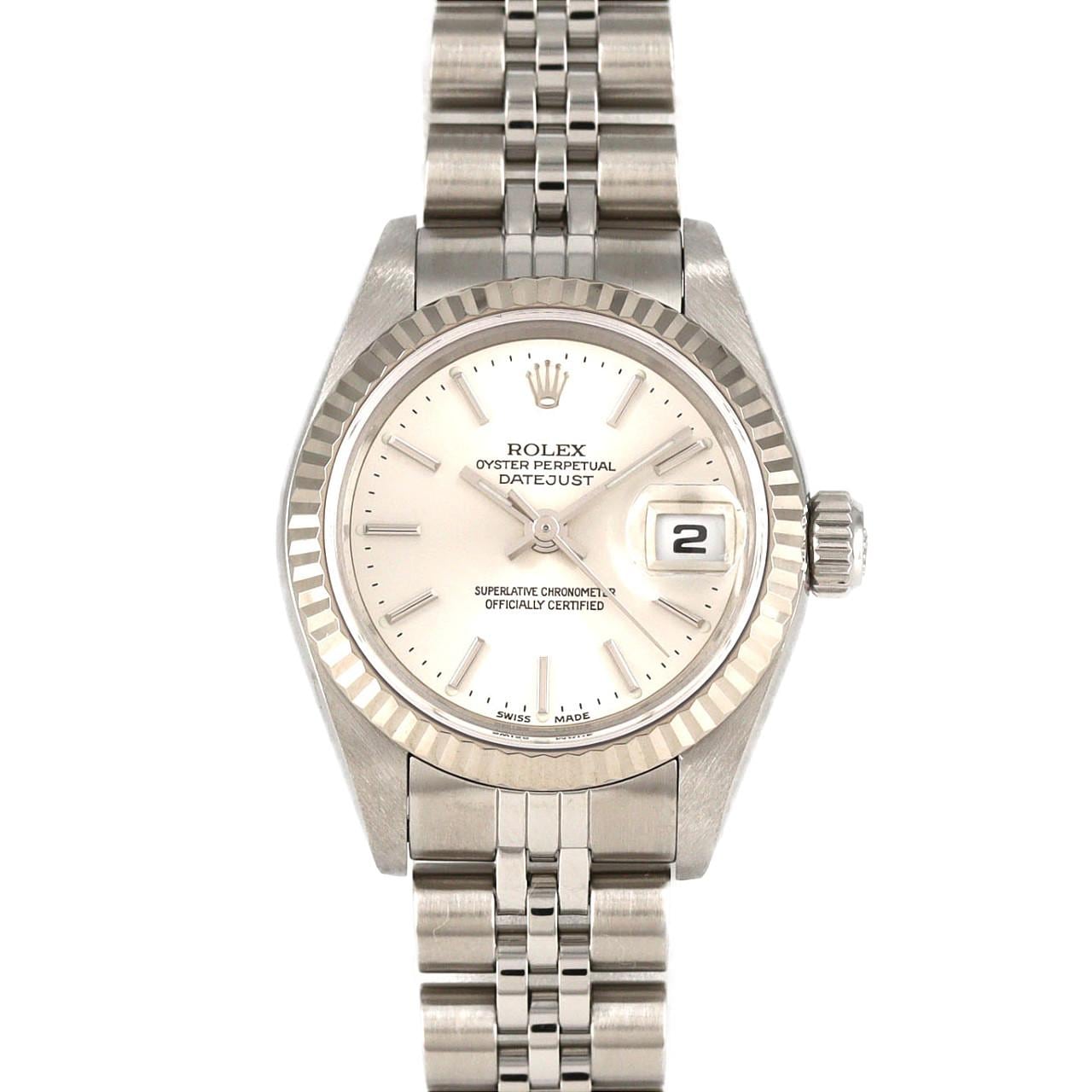 ロレックス デイトジャスト 79174 SSxWG 自動巻 F番