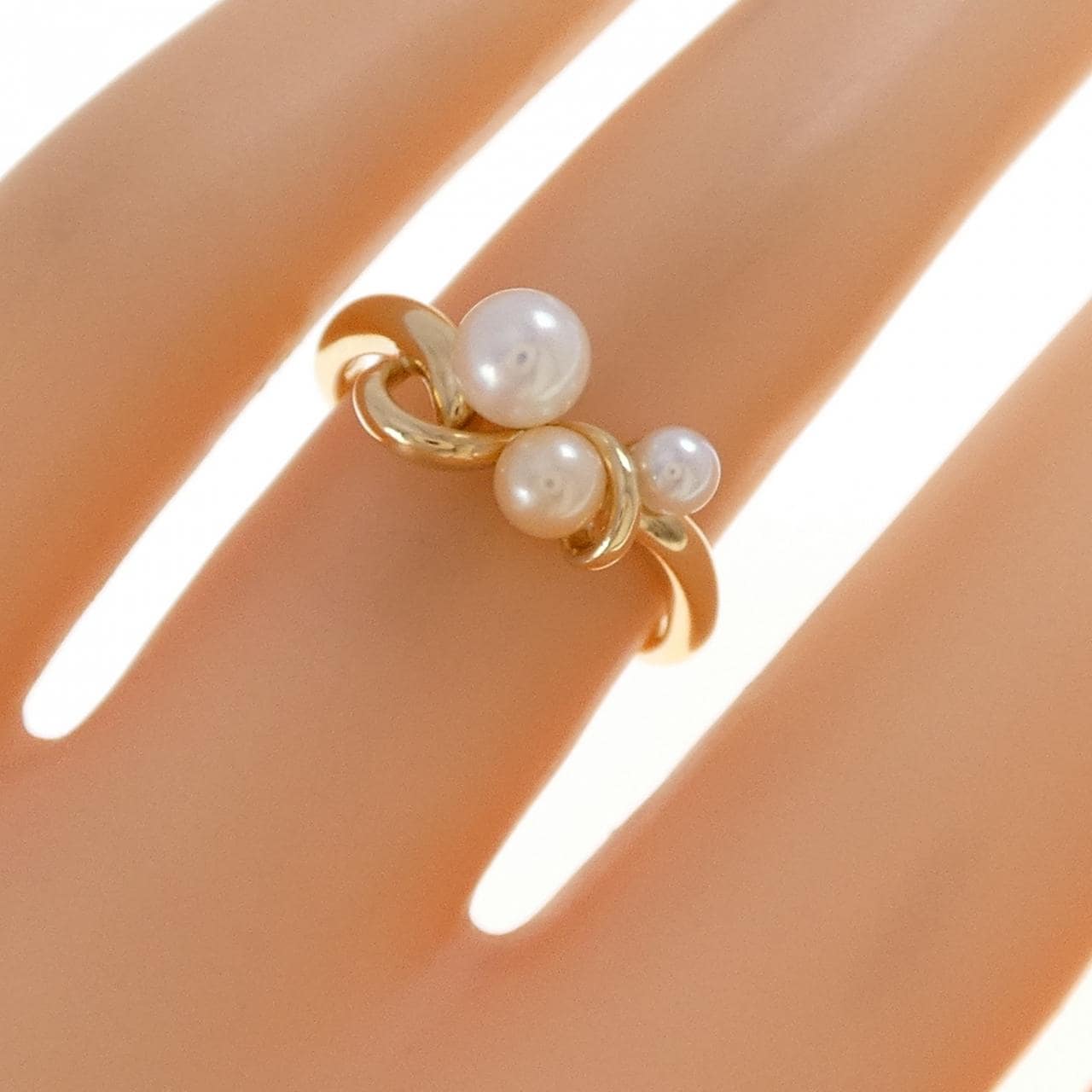 タサキ 淡水パール リング