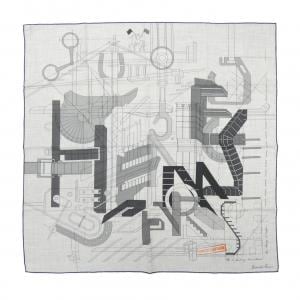 エルメス HERMES ペルミ ドゥ コンストリュイール H104063T カレH100 ショール