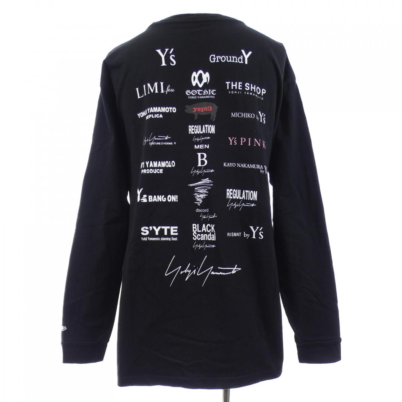 ヨウジヤマモト YOHJI YAMAMOTO NH-T78-878 NEW ERA Tシャツ