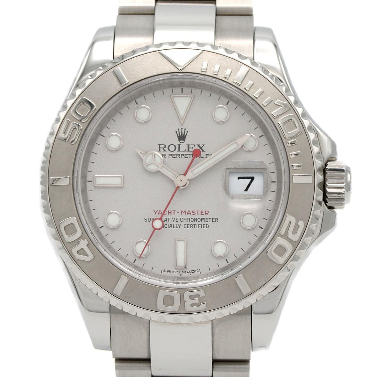 ロレックス ヨットマスターロレジウム 16622 SSxPT 自動巻 ランダム番