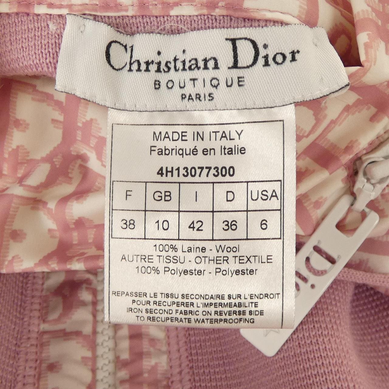 クリスチャンディオール CHRISTIAN DIOR 4H13077300 ジャケット