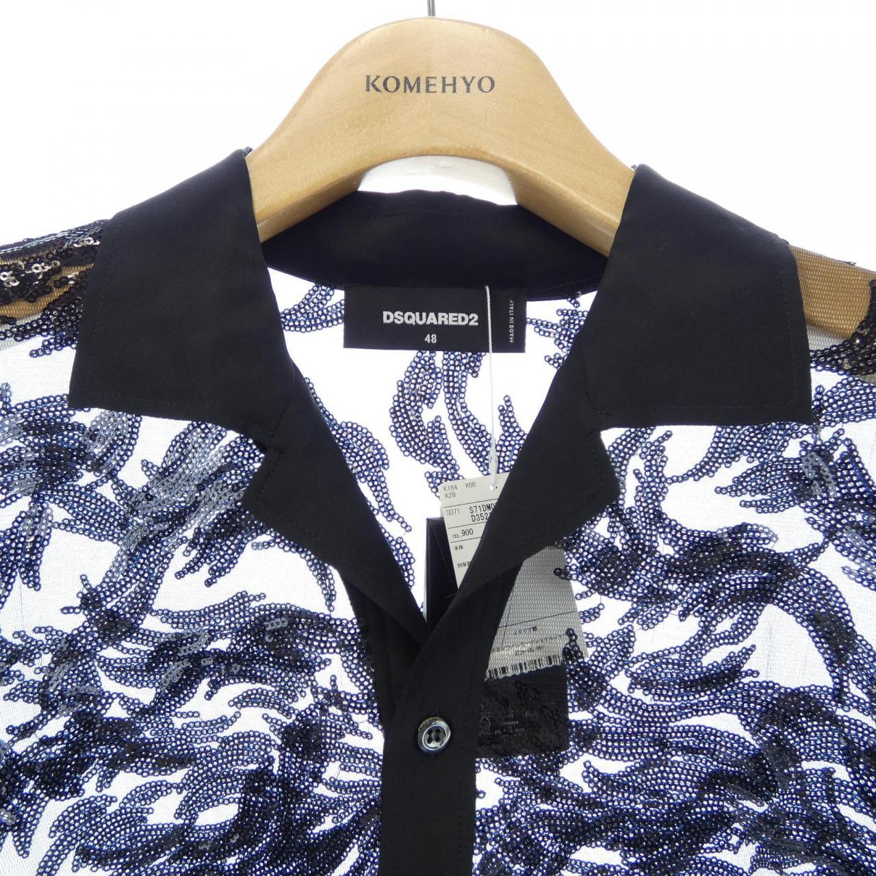 ディースクエアード DSQUARED2 S71DM0782 S／Sシャツ