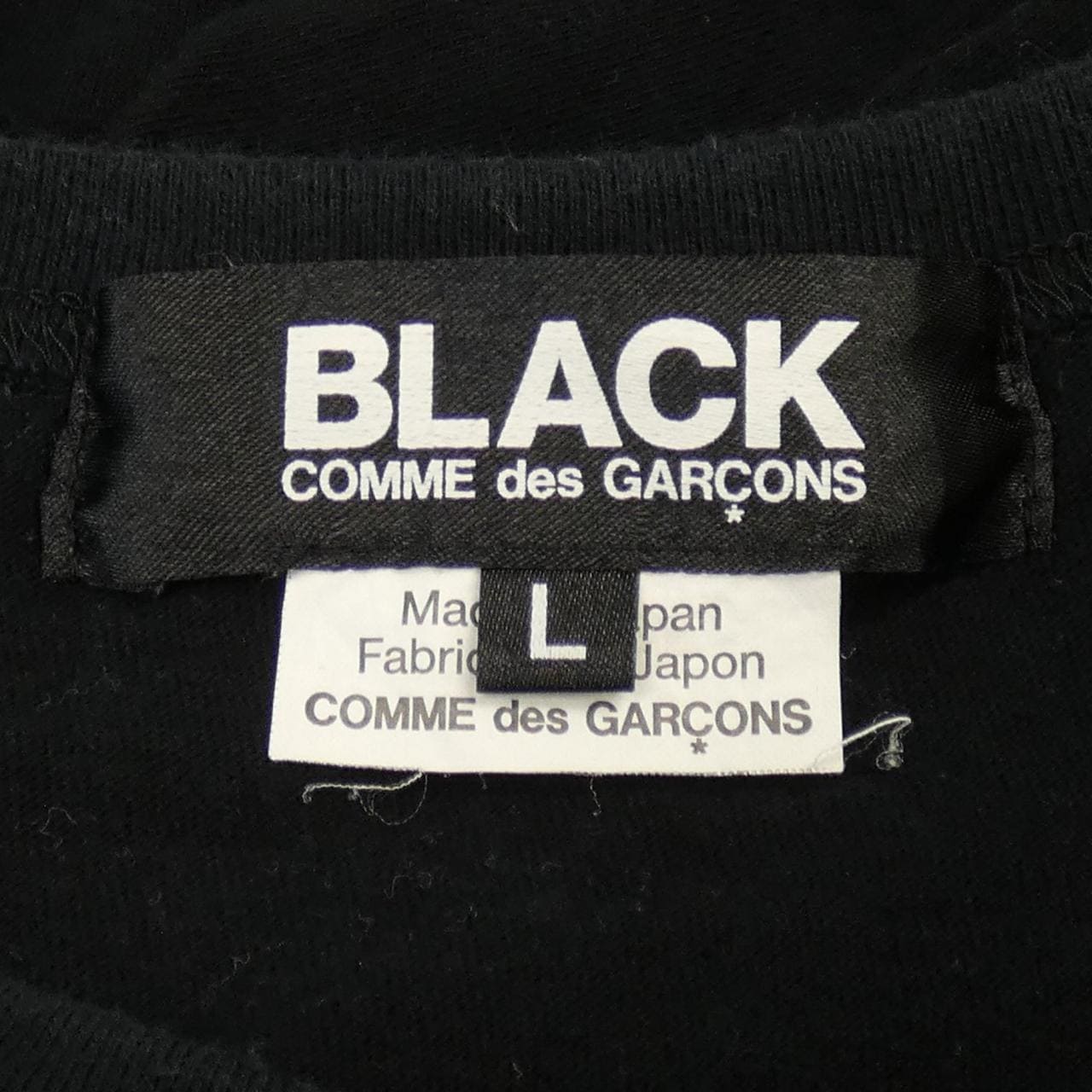 ブラックコムデギャルソン BLACK GARCONS Tシャツ